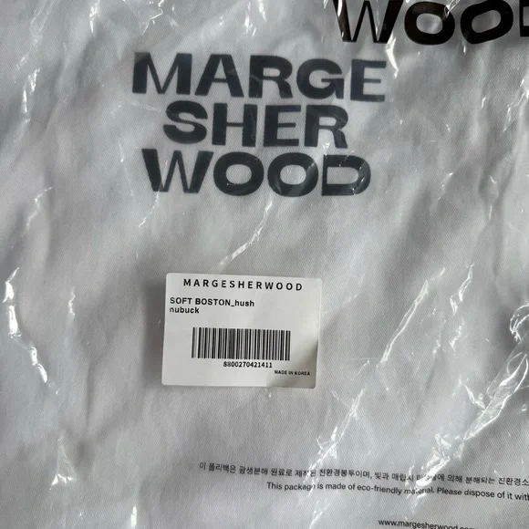 MARGE SHERWOOD Soft Boston Hush Nubuck Bag - Picture 11 of 14